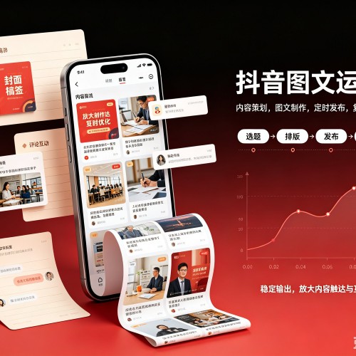 东坡抖音图文代运营服务